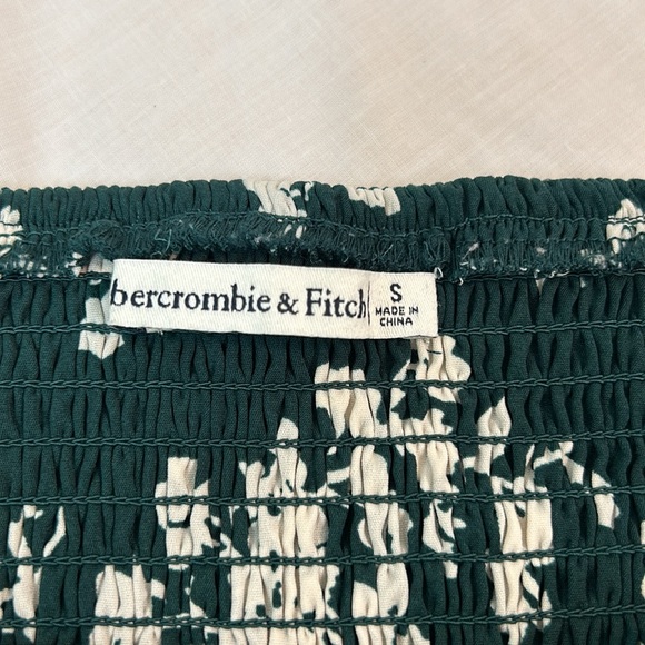 Abercrombie & Fitch Long Sleeve Cinched Front Puff Sleeve Blouse Size Small - Picture 6 of 9